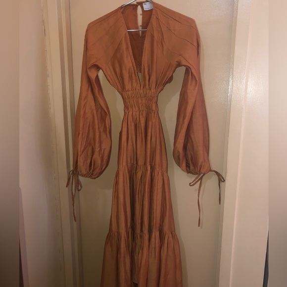 ASOS CUT OUT TIERED MAXI DRESS perfect for Resort/Vacation - Picture 2 of 8